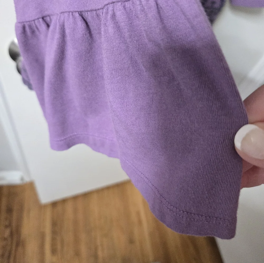 J.Jill Purple Embroidered Top - Picture 5 of 6